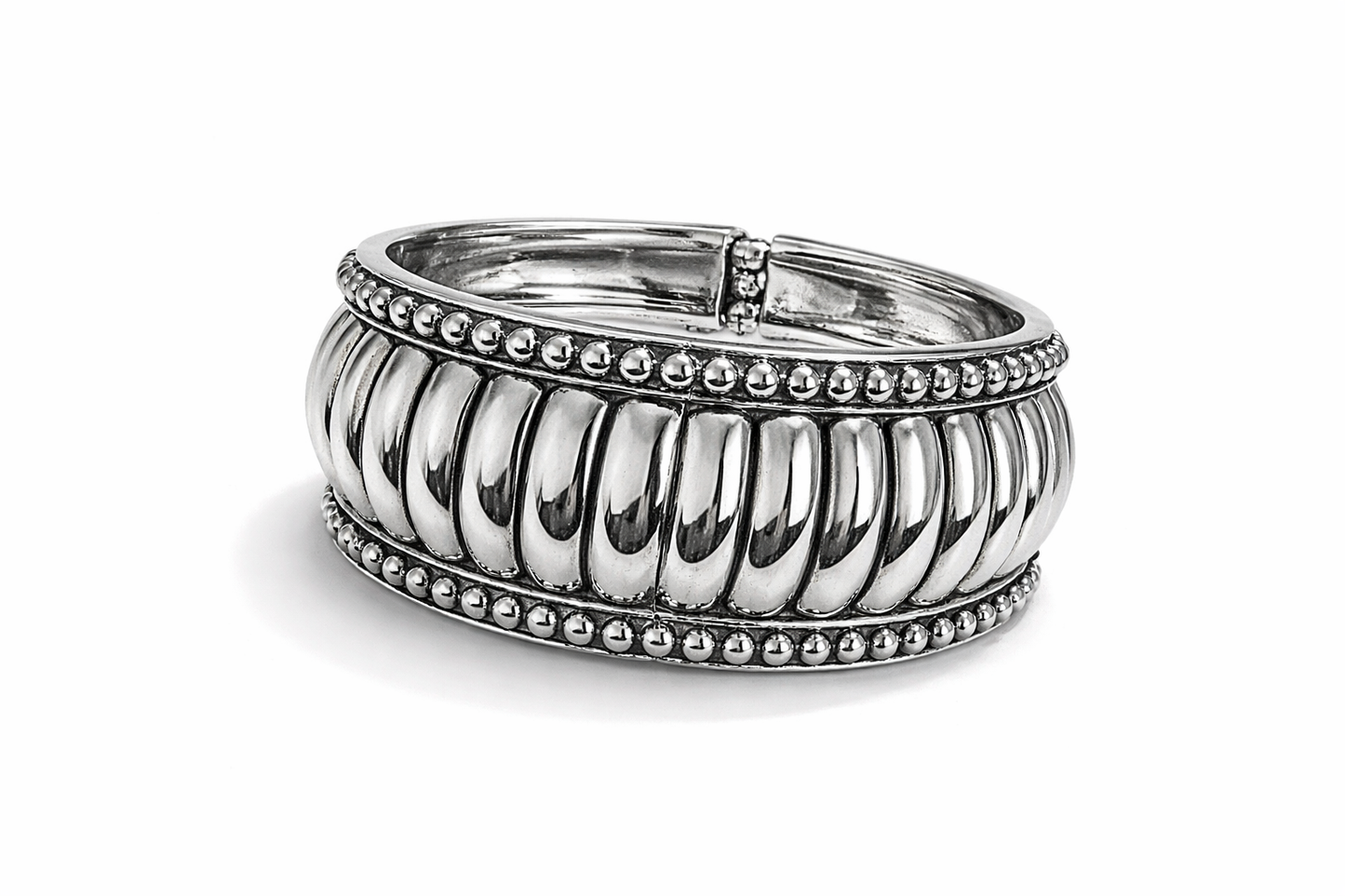 Funky Silver Bangle